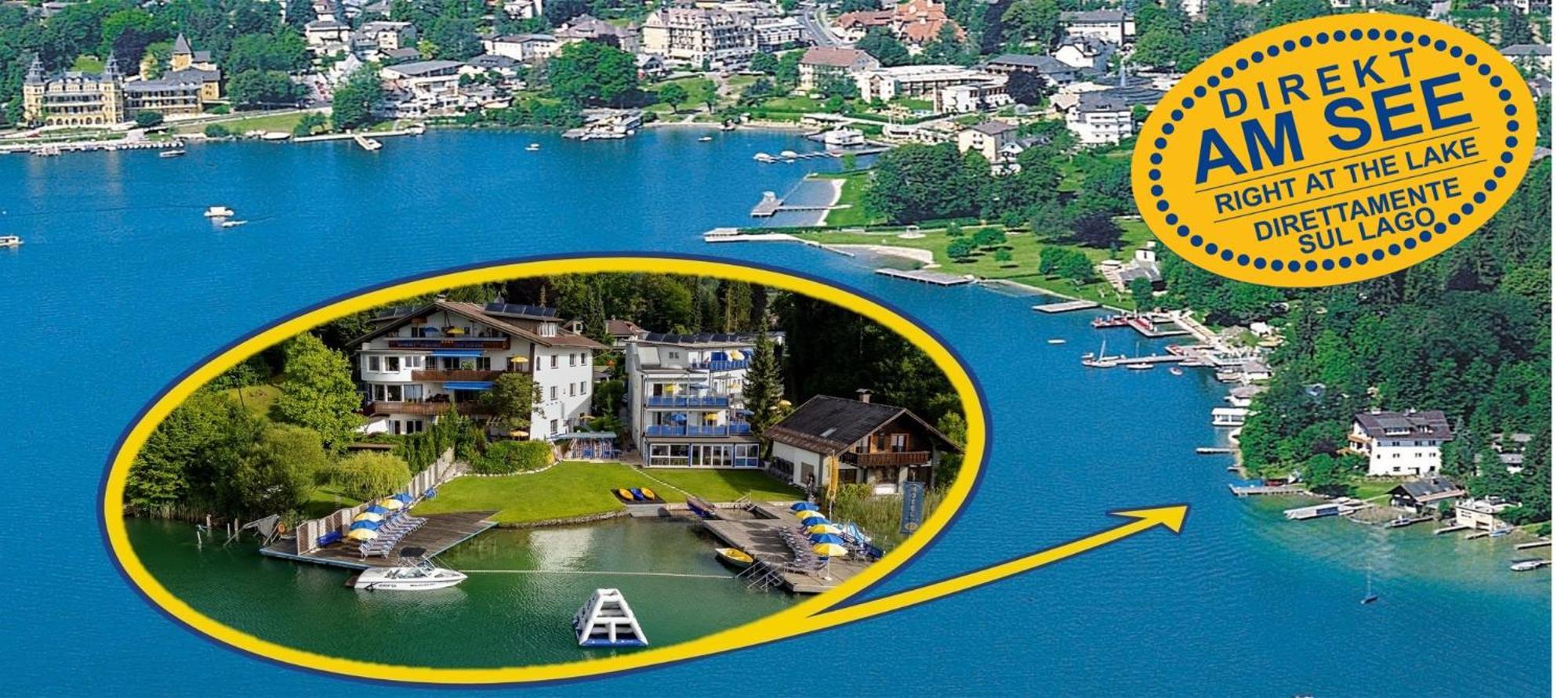 Barry Memle Directly At The Lake Velden am Wörthersee Eksteriør bilde